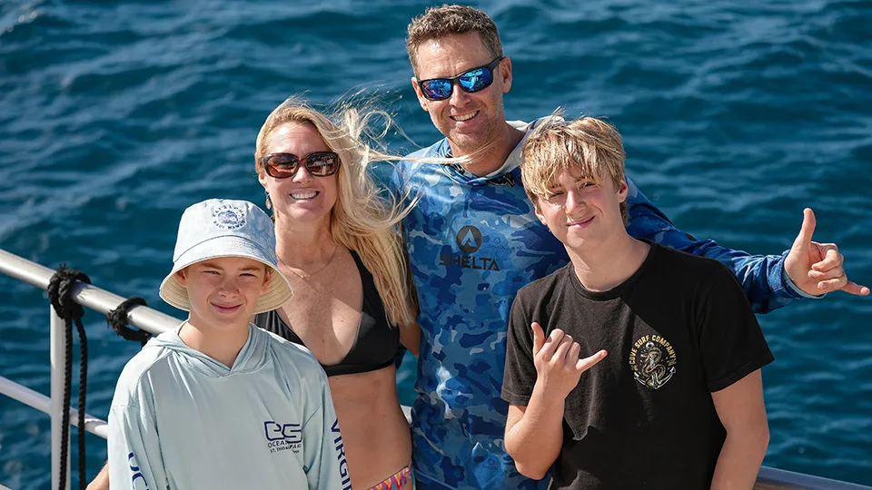 Family with Teenagers on Maui Snorkel Tour