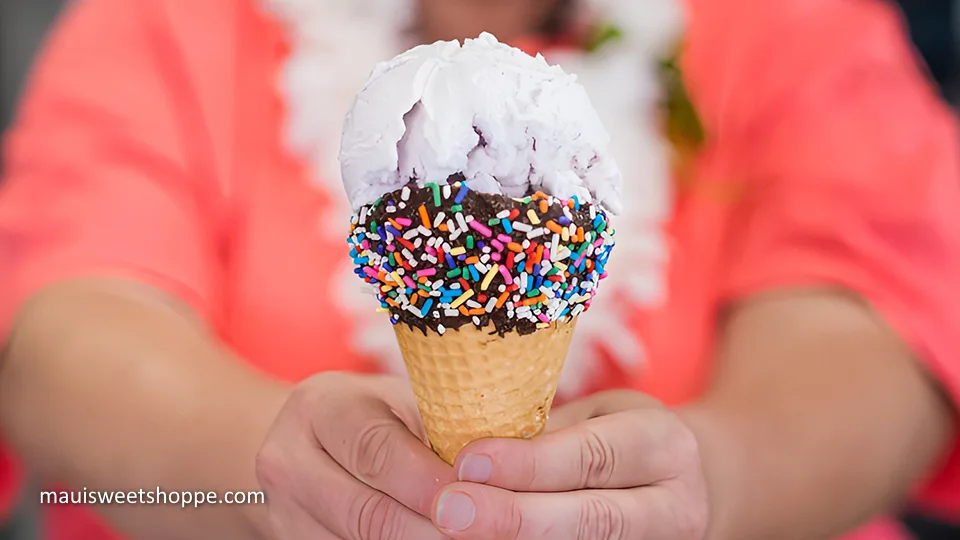 Best Things to Do on Maui with Kids Ice Cream Maui Sweet Shoppe
