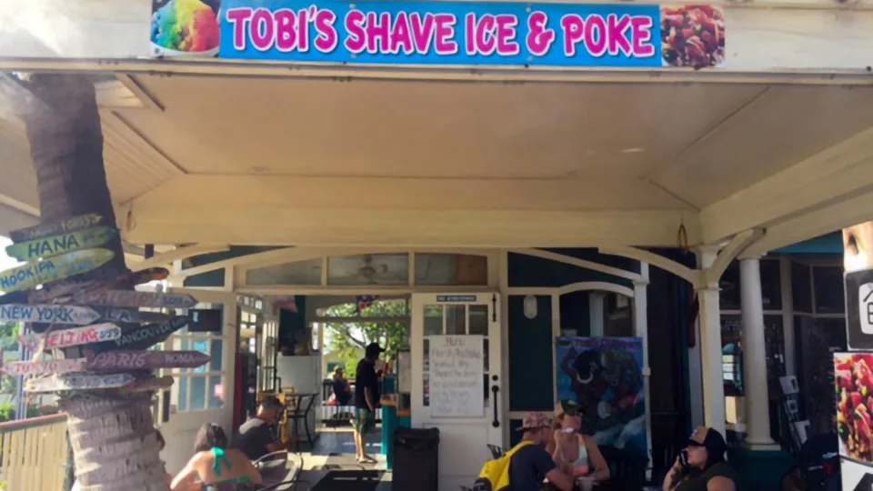 Best Things to Do on Maui with Kids Shave Ice Tobi's