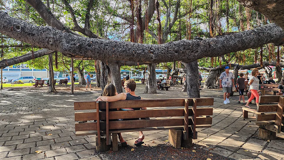 Best Maui Activities Couples Stroll Front Street in Lahaina