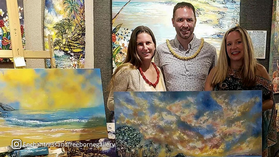 Top Art Galleries on Maui Enchantress and Freeborne