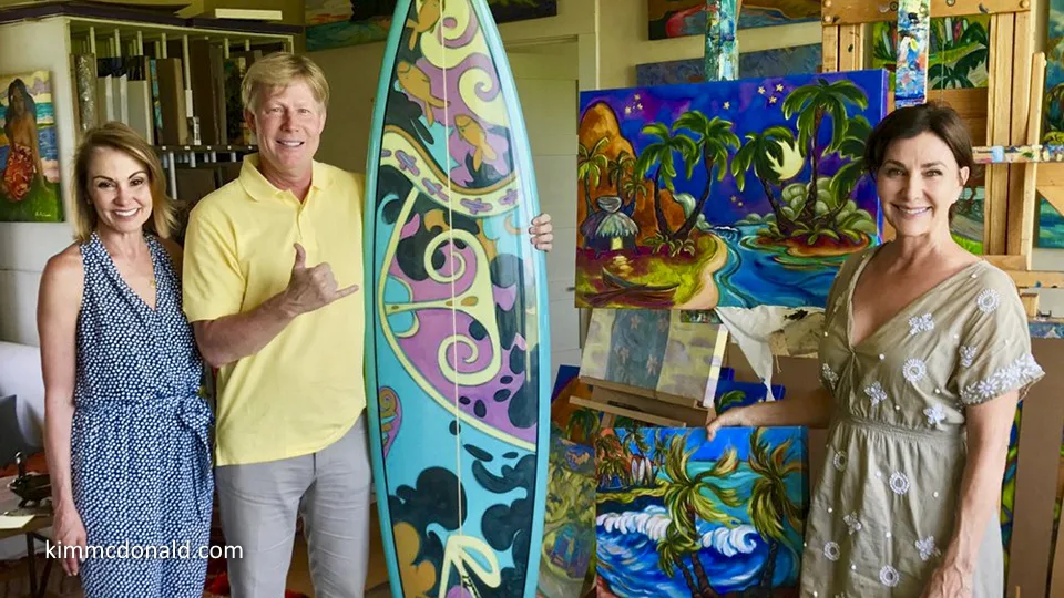 Top Maui Art Galleries Kim McDonald