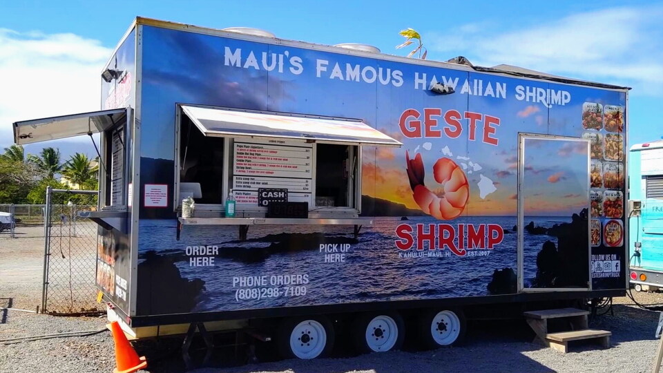 Best Maui Local Food Geste Shrimp