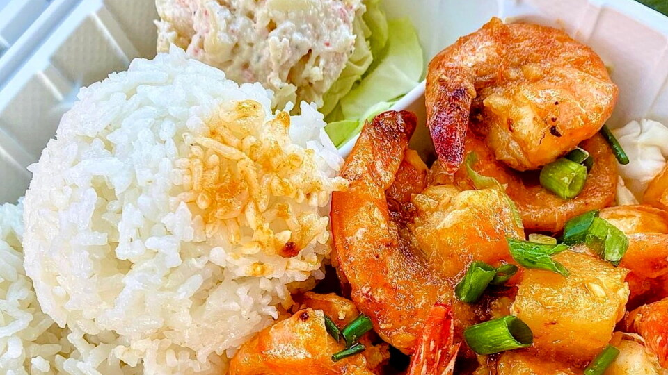Best Maui Local Food Geste Shrimp