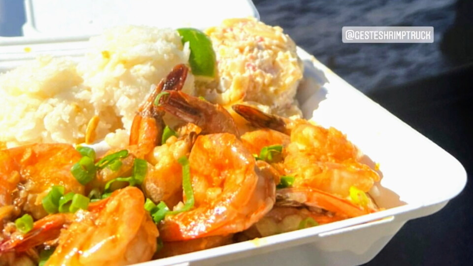 Best Maui Local Food Geste Shrimp