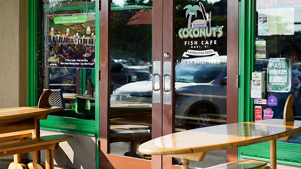 Best Maui Local Food Coconuts Fish Cafe