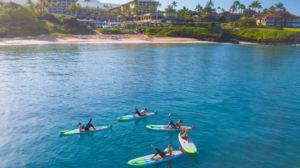 Four Seasons Maui Paddling