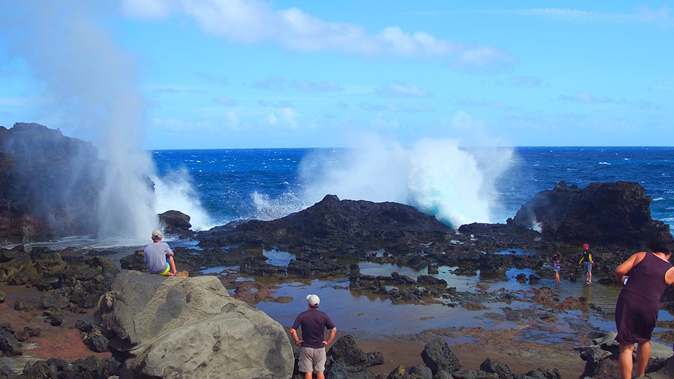 Nakalele Blowhole trail Tours Maui