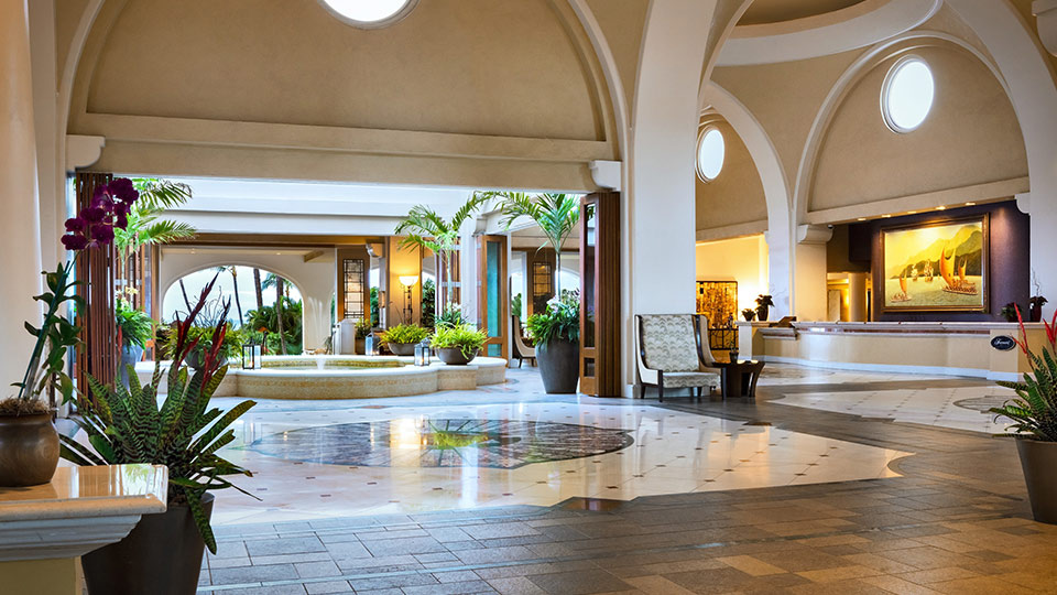 Hotel Lobby Fairmont Kea Lani