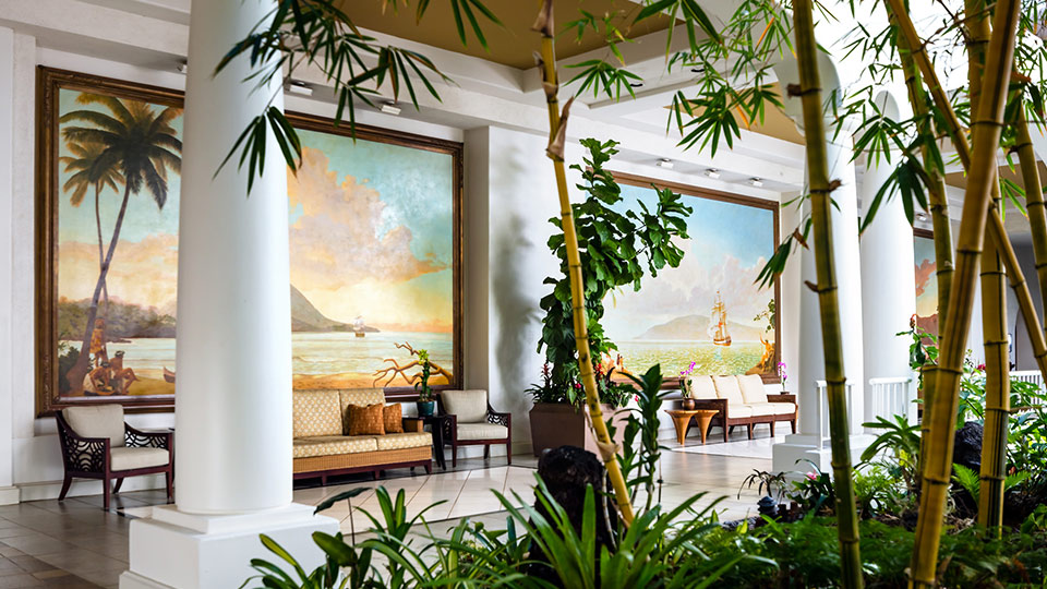 Lobby Breezeway Fairmont Kea Lani