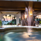 Lobby Fountain Fairmont Kea Lani