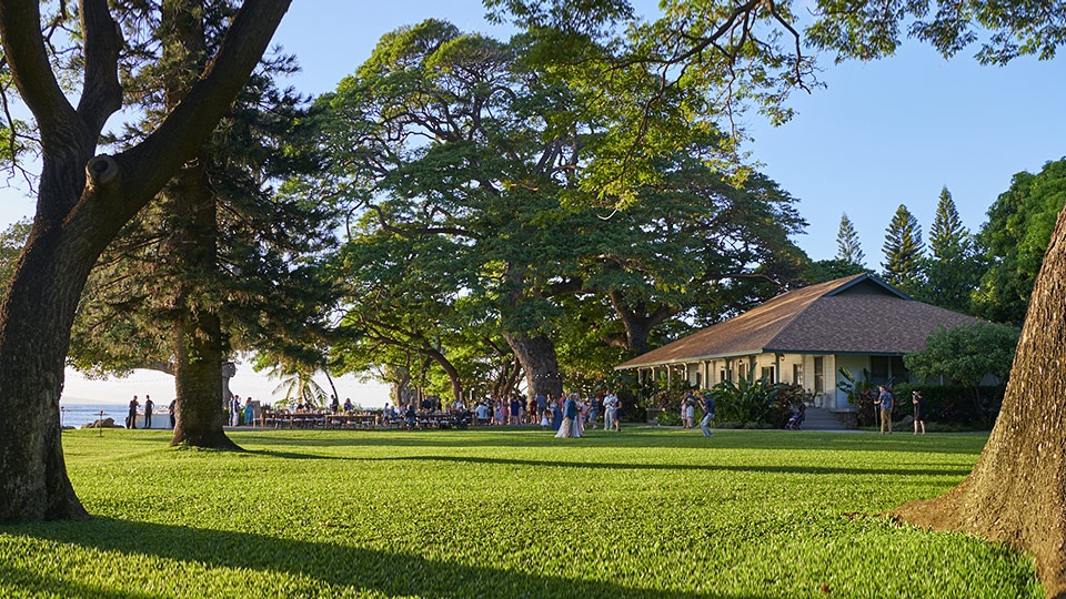 Wedding Olowalu Plantation House