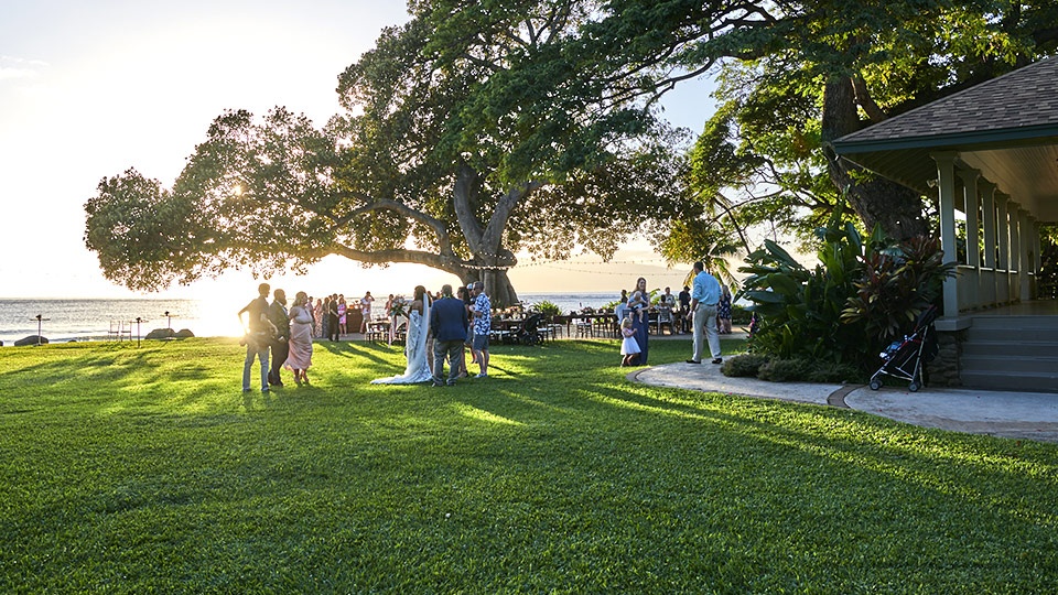 Wedding Olowalu Plantation House