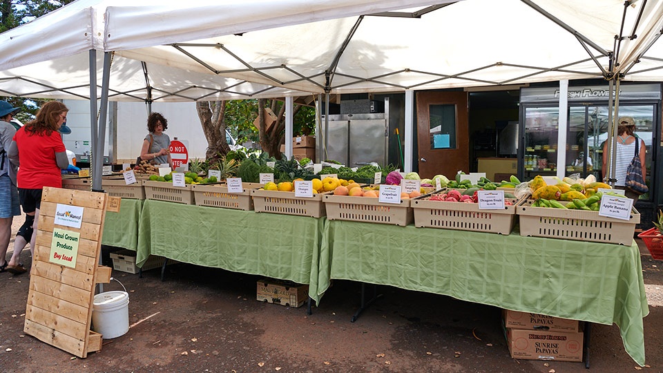 Best Hawaii Grown Food Market Napili