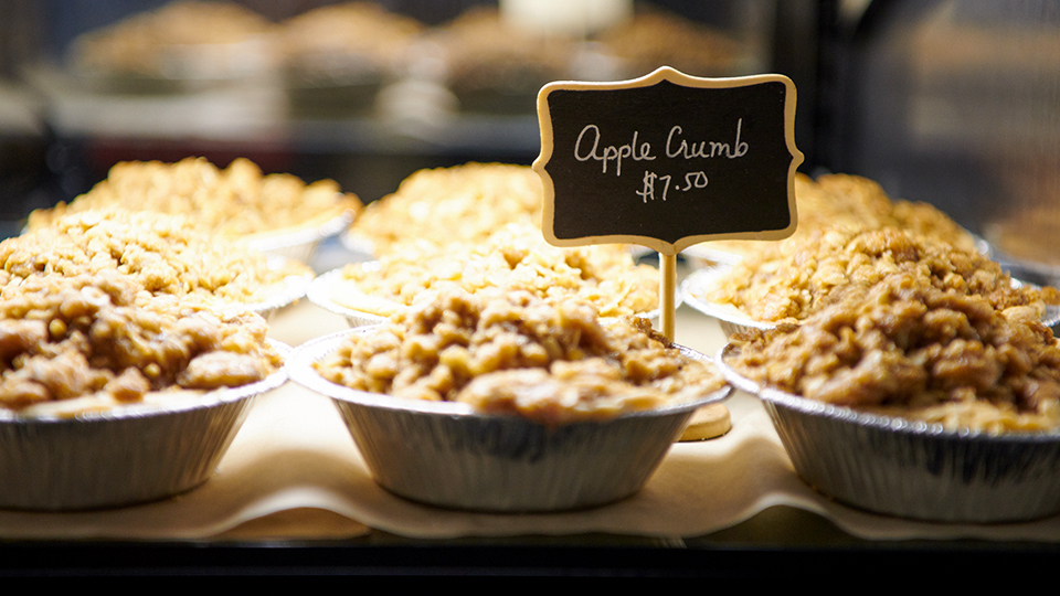 Apple Crumb pie at Leoda's Kitchen and Pie Shop Lahaina