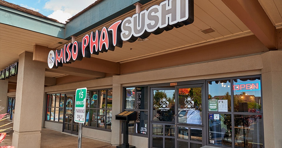 Maui Best All Organic Miso Phat Sushi