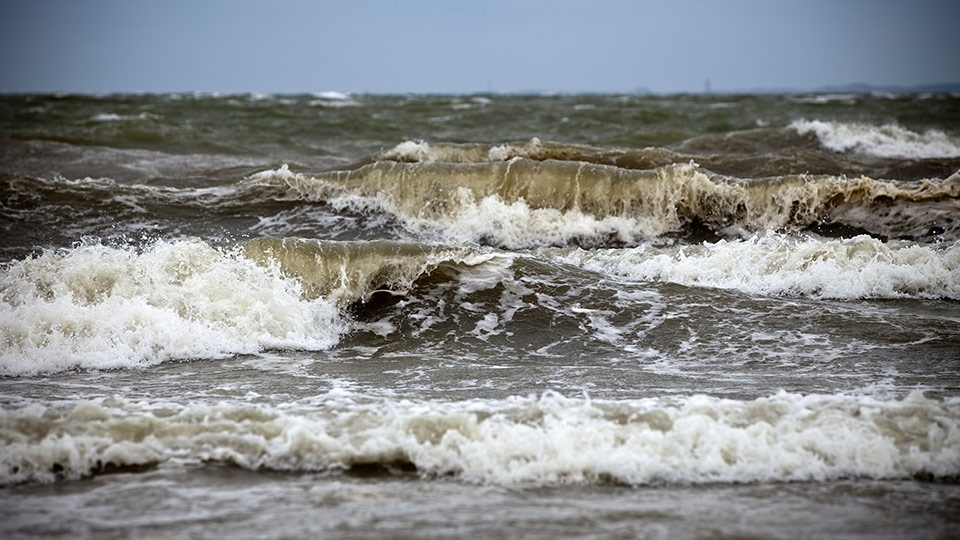 Maui Beach Safety Brown Water