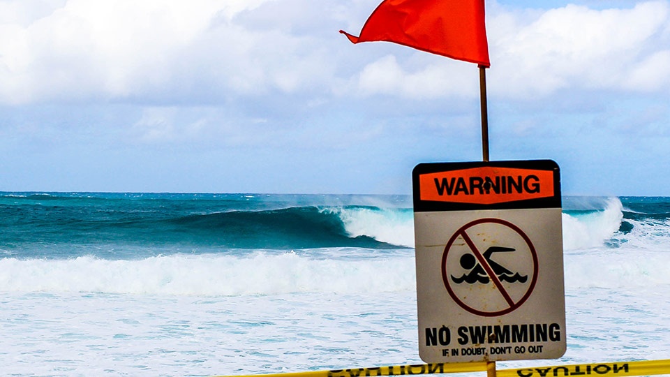 Maui Beach Safety Signage