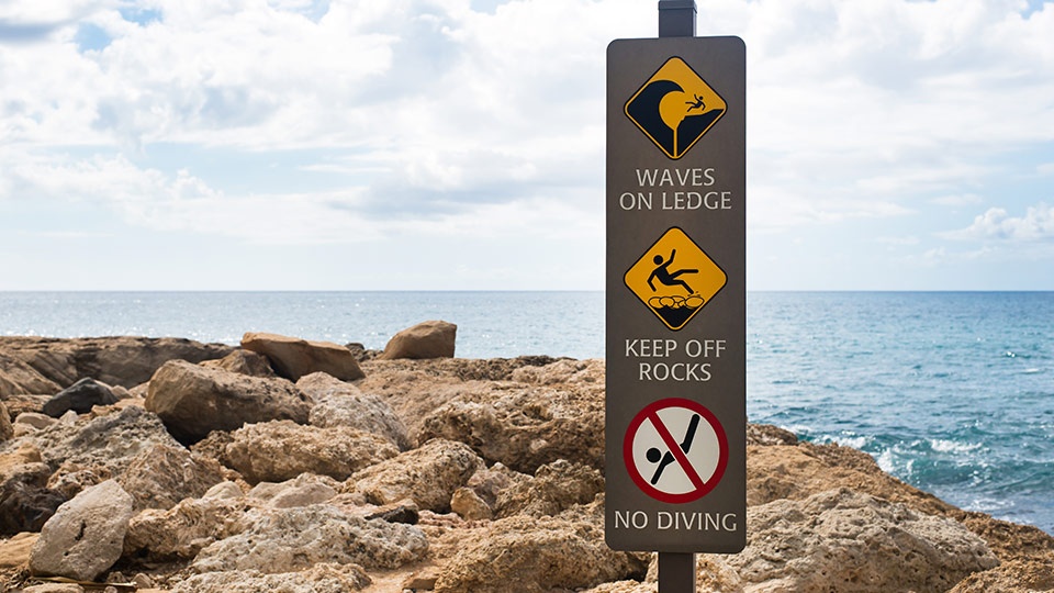 Maui Beach Safety Signage