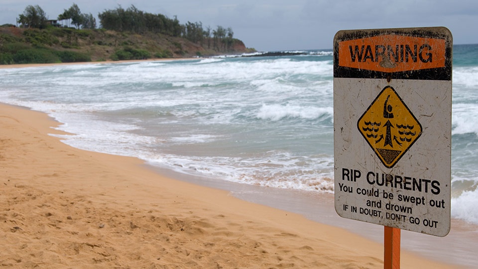 Maui Beach Safety Signage