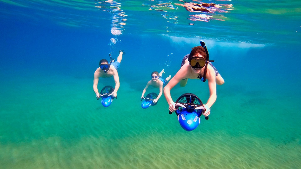 Best Wailea Sea Scooter Snorkeling