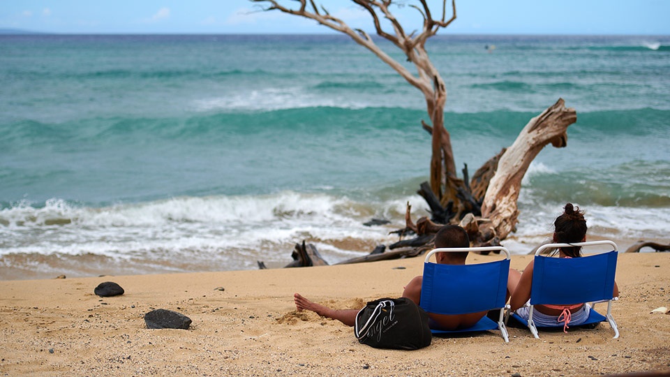 Best Maui Beginner Surf Thousand Peaks