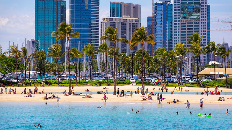 Best Beach Town Waikiki Oahu