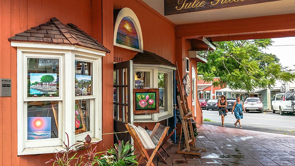 Best Upcountry Maui Activity Makawao Galleries Shopping