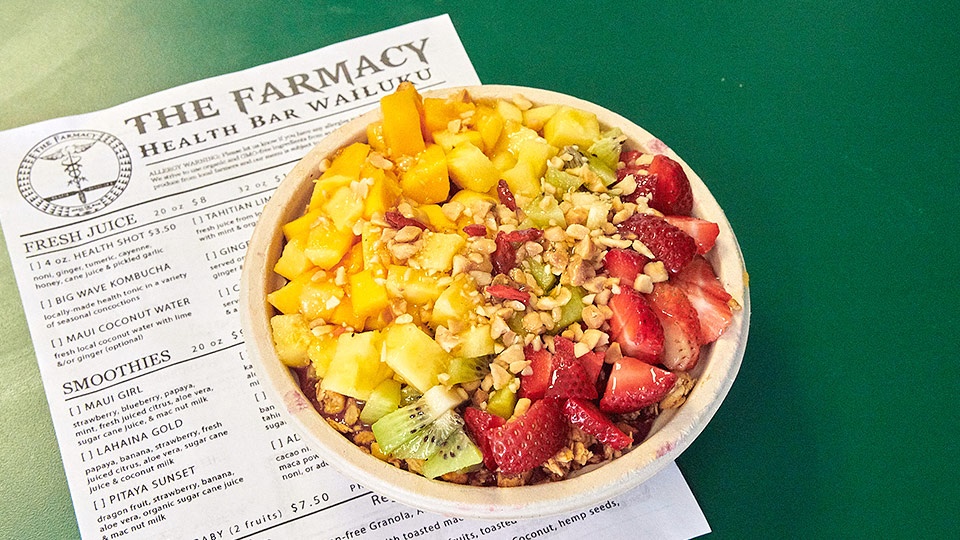 Farmacy Health Bar Vegetarian Restaurant Maui