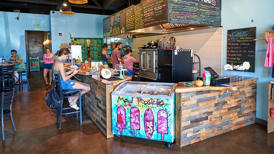 Moku Roots Vegetarian Restaurant Maui