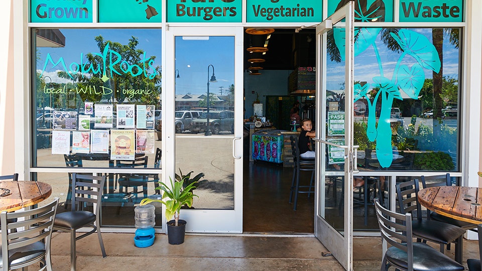 Moku Roots Vegetarian Restaurant Maui
