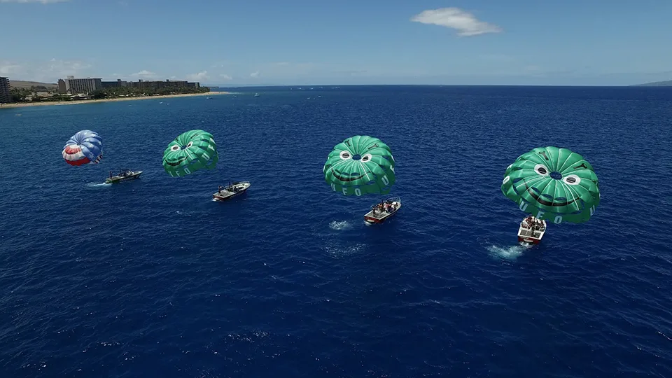 Best West Maui Activity UFO Parasailing