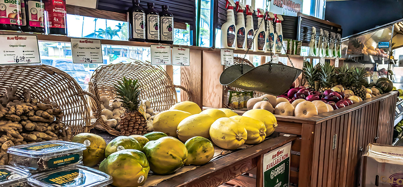 Maui Organic Food Sources  Restaurants, Farms, & Grocery