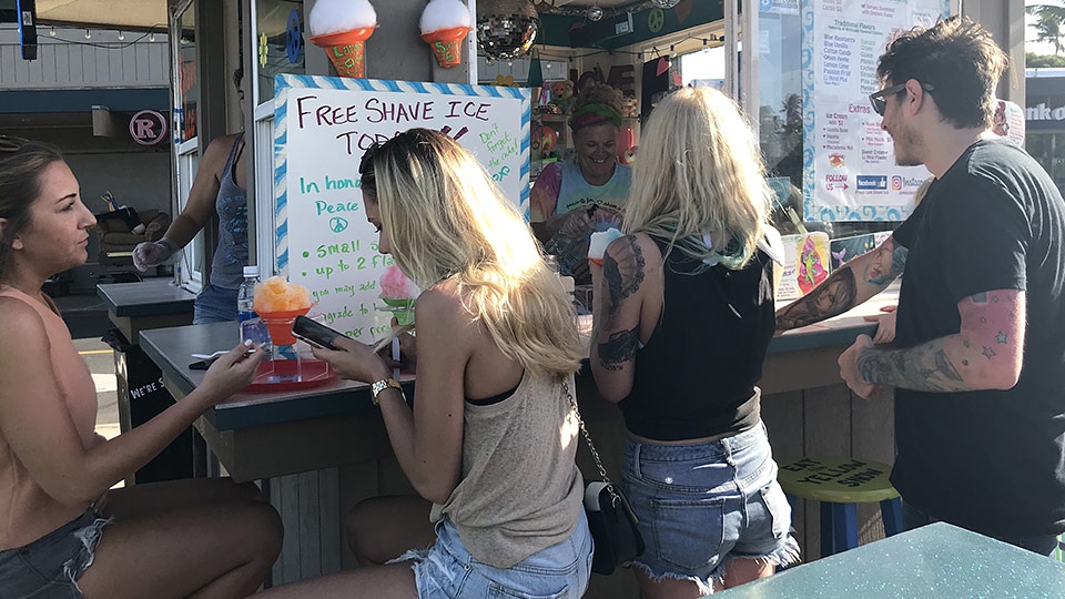 Best Maui Peace Love Shave Ice