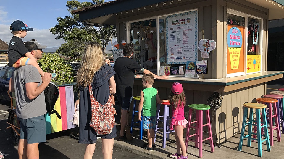 Best Maui Peace Love Shave Ice