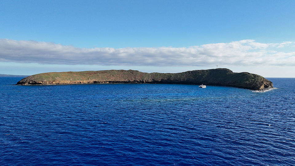 Molokini with the Pride of Maui