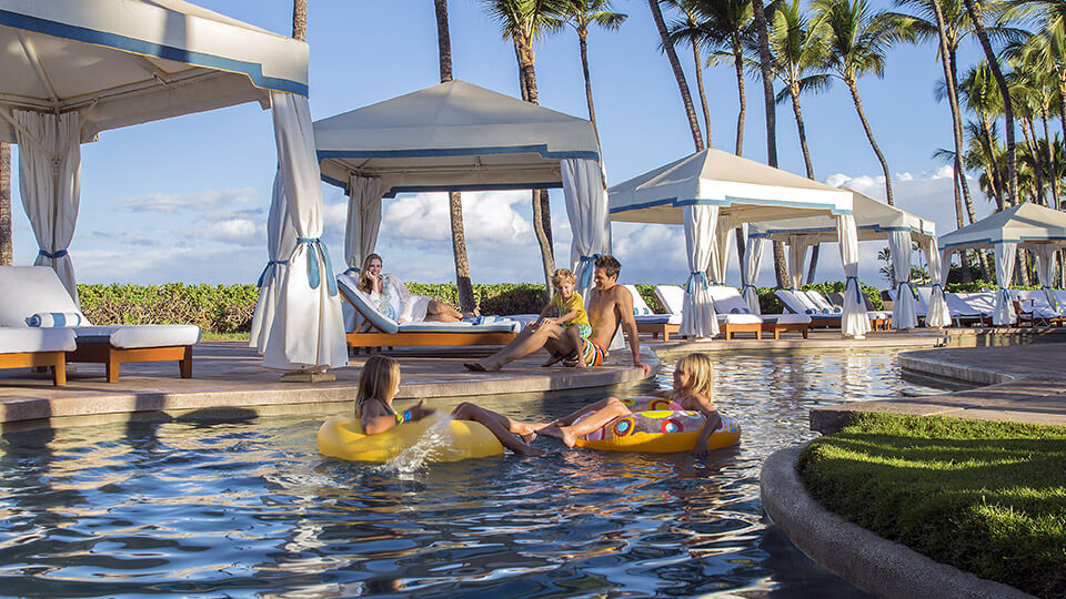 Top 10 Maui Resorts Grand Wailea Resort and Spa Lazy River