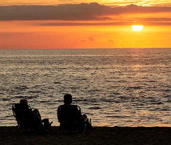 Maui Travel Tips Couple Enjoying Sunset