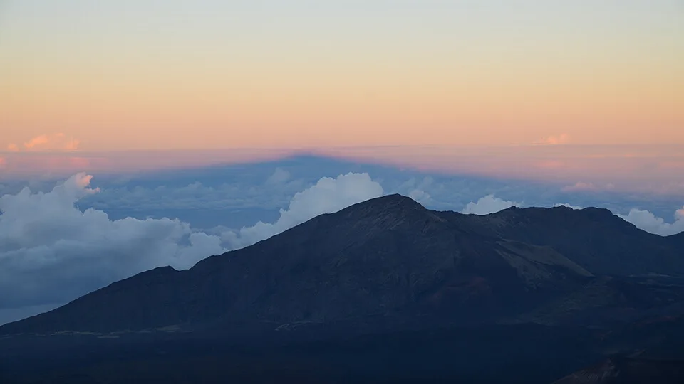 View of Sunset from Haleakala