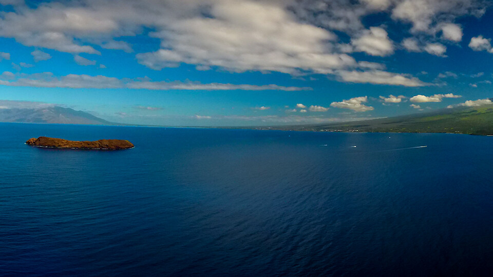 Molokini Crater and Maui