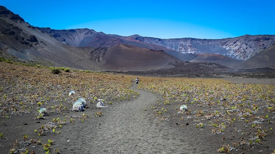 Group of Hikers on Haleakala