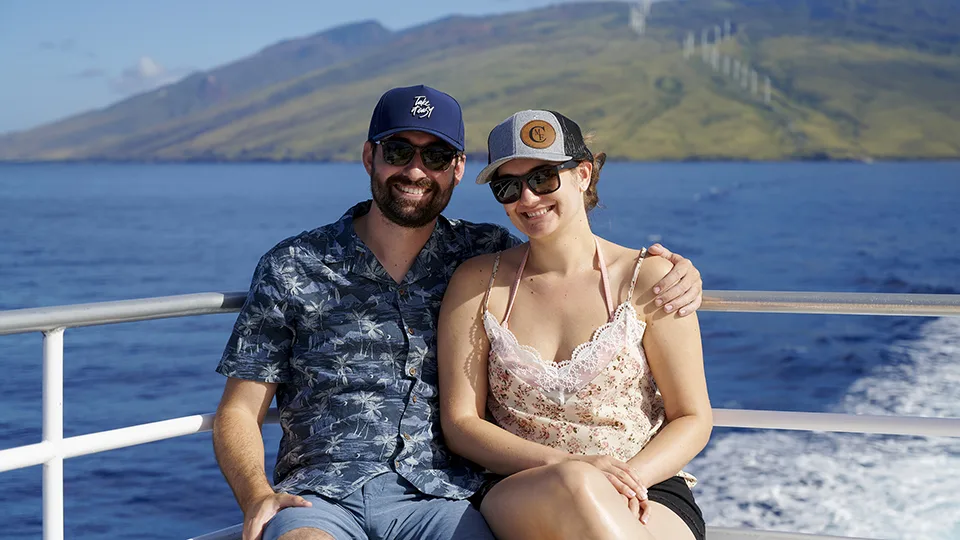 Couple on Best Maui Snorkel Tour