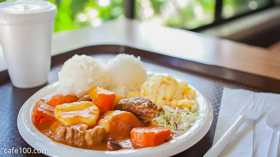 Best Loco Moco in Hawaii Cafe 100