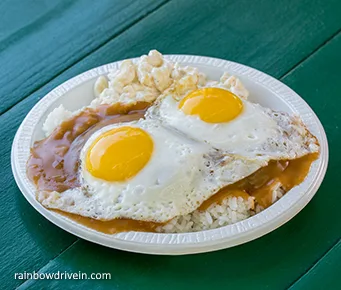 Best Places to Get Loco Moco in Hawaii Rainbow Drive-In