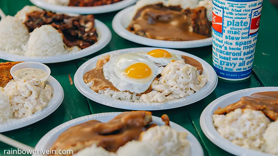 Best Loco Moco in Hawaii Rainbow Drive-In