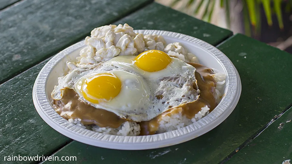 Best Loco Moco in Hawaii Rainbow Drive-In