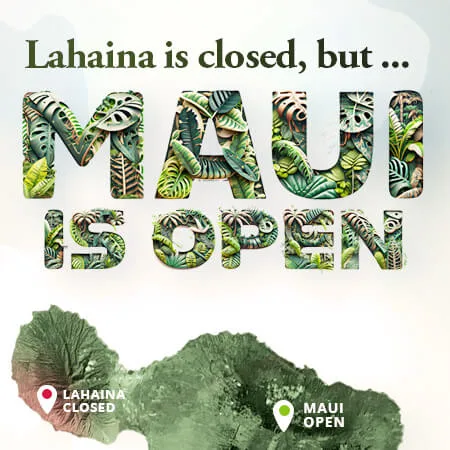 Maui is open