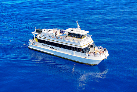 Maui Snorkel Tour Boat Calm Ocean Conditions