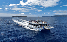 Pride of Maui Sailing Away from Molokini