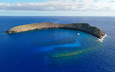 Aerial View of Molokini